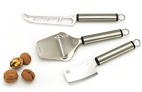 Set de couteaux à fromage 3 pièces – acier inox