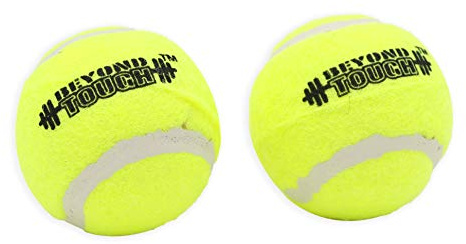 Aimé Aime Hundespielzeug Tennisball, Minz-Geschmack, 5 cm