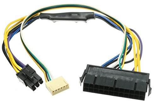 TuToy 24Pin Zu 2-Port 6Pin 18 Awg ATX PSU Stromkabel Für Hp Z220 Z230 Sff Mainboard