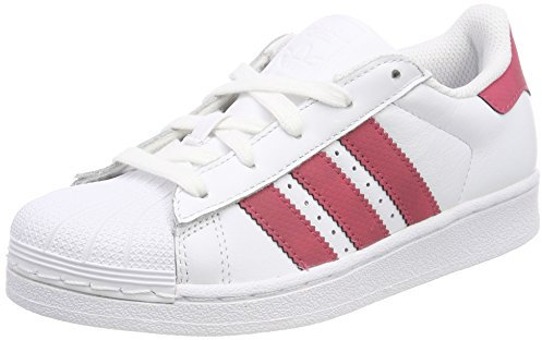 adidas Unisex Kinder Superstar Fitnessschuhe, Weiß (Ftwbla/Ftwbla/Negbás 000)