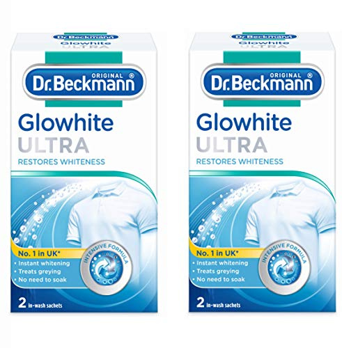 Dr Beckmann Glowhite Ultra Fabric Whitener (4 x 40 g påsar)