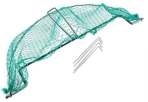 Petigi Animales Humane Trampa Jaula Captura Ratones Ratas Conejos Topos Martas Castores Tejones, Dimensiones/Modelo:Trampa para pájaros 5 (100 x 50 cm)