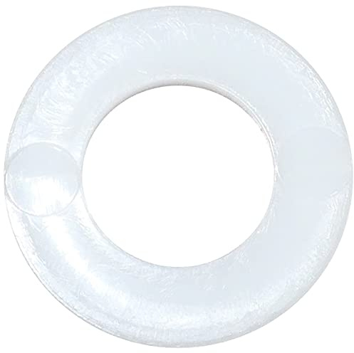 AERZETIX - Juego de 100 Arandelas planas de poliamida/PA/nylon M10 Ø exterior 20mm espesor 2.3mm - DIN 125 - C48565