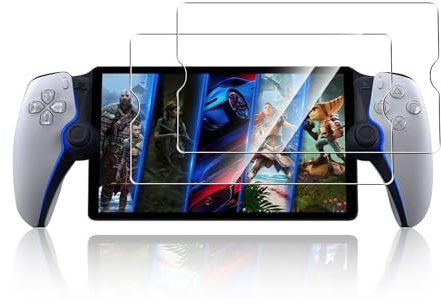 WFTE [2 Stück Schutzfolie für Sony PlayStation Portal Panzerglas Glasfolie 9H Härte, Anti-Kratzen, Anti-Bläschen Displayschutzfolien Panzer Schutz Glas für Sony PS5 PlayStation Portal