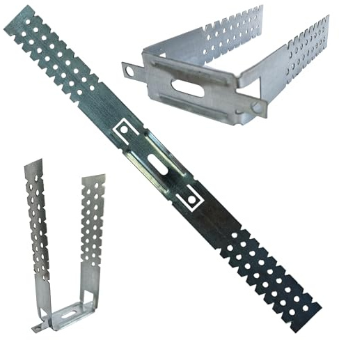 MiG-met - Direktabhänger - 0,9x150mm - 100 Stück - Deckenverkleidung - Deckenabhänger trockenbau - U profil - Trockenbauprofil - Splint - Rigips werkzeug - Deckenhalter