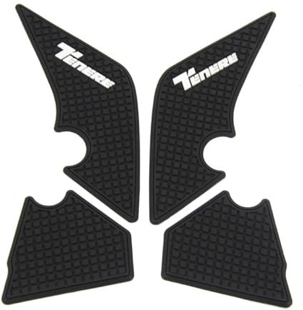 JAYWIS Motorrad Aufkleber Gummi Tank Pad Seite Traktion Kneepad Schutz Aufkleber Für Yamaha Tenere 700 T700 XTZ 700 2019 2020 Kratzer auf den Tankpads (Größe : B)