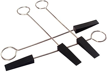 Klavierstimmgabel 4 Stück Schwarz für Präzises Stimmen | Edelstahl und Gummi, D56 Modell, für Klavier, Vier Stück, Zubehör für Abstimmung