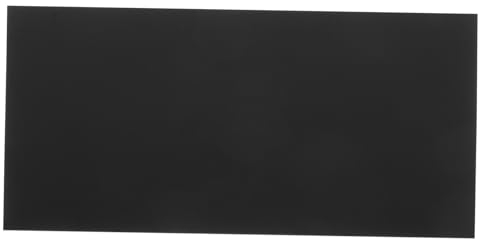 JECOMPRIS Acrylplatte Für -bastelprojekte Schwarze Undurchsichtige Dicke Acrylscheibe Für Fotohintergründe Malerei Und Schildergestaltung