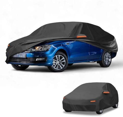 Partuto Funda De Coche Impermeable para Volkswagen Polo 2001-2023 1Pc