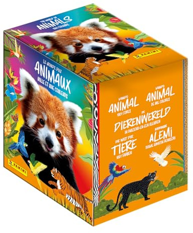 PANINI Tiere 2025 Box mit 36 Hüllen