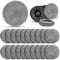Boloest 20 Piezas de Limpiador de Ventanas de Tela Weeper Partes de aspiradora Robot Aspirador mopa Compatible con Hobot 188/168/198/388