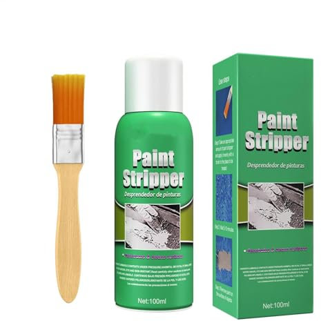 Paint Stripper for Paint Metal Paint Stripper Motor Paint Remover Car Paint Remover Metal Surfaces Paint Stripper Brush Set, Graffiti Remover Paint Stripper