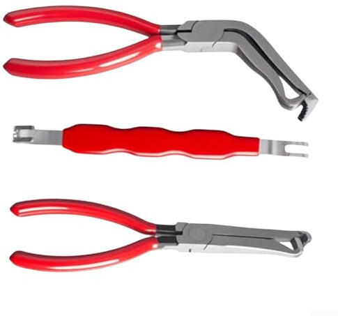 Floweringbeter Electrical Disconnect Pliers for Automotive Connectors, 3 PCS Tool Set for Effective Separation