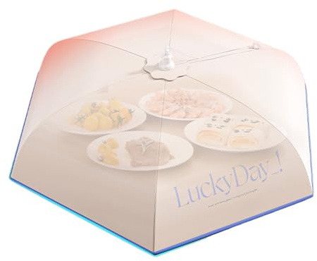 Copertura Di Isolamento Alimentare - Cupola Alimentare Riutilizzabile, Schermo Piatto Portatile | Protezione Per Stoviglie Pop-up, Cappuccio A Barriera Di Calore In Maglia Tenda Da Pasto Pieghevole