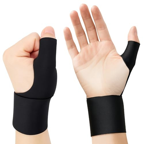 Polsiera per tendinite polso,Tutore pollice sinistro,Bendaggio per articolazione del pollice,Bendaggio per pollice,Stecca per pollice,Sollievo dal dolore e stabilità,Per tendinite (Mano sinistra)