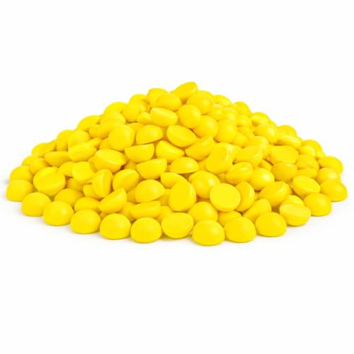 Candleverse Premium Wachsfarbpastillen [Neon Gelb] – Hochkonzentrierte Farbe für durchgefärbte Kerzen, Dip Dye & Kerzengießen – Vegane Kerzenfarbe - 10g