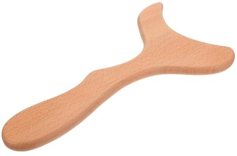 Piastra Massaggiante in Legno Gialla a Forma di Pesce | Piedi e Gambe, Bordi Lisci che Non Irritano la Pelle, Uso Personale o Professionale