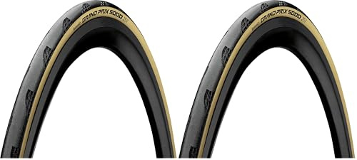 Continental Grand Prix 5000 Reifen Schwarz 28 (Packung mit 2)
