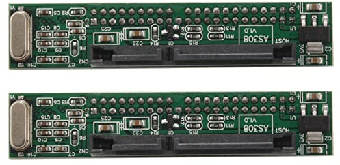 Tacdas 2X 2.5 Pulgadas IDE A Adaptador, Convertir Portátil 44 Pin Macho Unidad De Disco Duro IDE Pata HDD Ssd