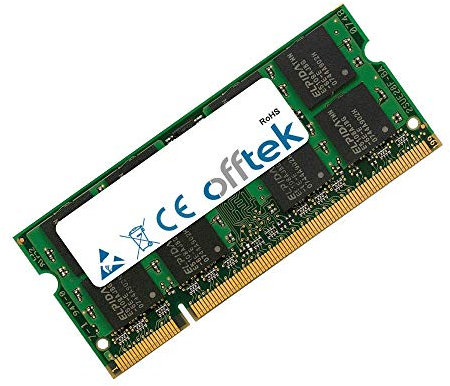 OFFTEK 2Go Mémoire RAM de Remplacement pour Toshiba Satellite Pro L300-EZ1524 (DDR2-6400) mémoire d Ordinateur Portable
