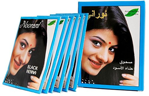 Noorani schwarz Henna 6 x 10 gms