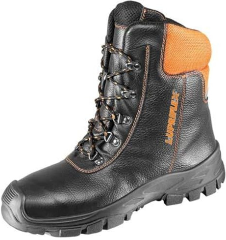 Lupriflex 3-616-44 Eco-Hunter Basic Bottes forestières S3, Noir/orange, Taille 44