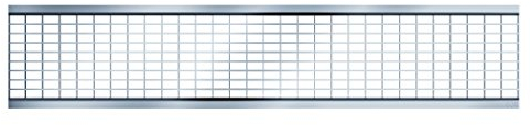ACO Self® Rost Maschenrost 30x10mm Stahl verzinkt 100cm Art. Nr. 310310