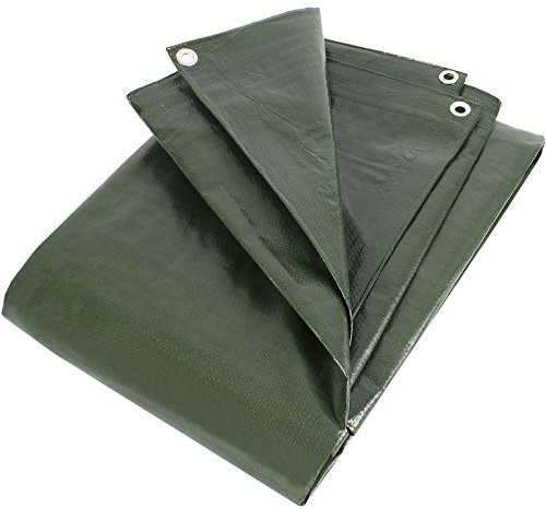 PolyTarp PE-Abdeckplane - Gewebeplane - 210 g/m² - grün 3,0 m x 5,0 m