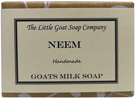 1 x NEEM Goats Milk Soap100g. Eczema, Psoriasis, Dermatitis.
