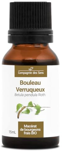 Bouleau Verruqueux BIO - 15mL - (Betula Pendula) – Macérat concentré de bourgeons frais