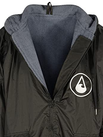 WAVE HAWAII wasserdichter Surfponcho Jety L - XXL Wärmemantel für Schwimmen Strand Surfen Badeponcho Strandumkleide winddichter Umziehhilfe für Erwachsener Damen und Männer