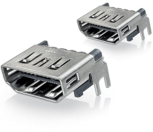 2 x Ersatz-HDMI-Anschluss-Display-Buchse für Sony PS5 PlayStation 5