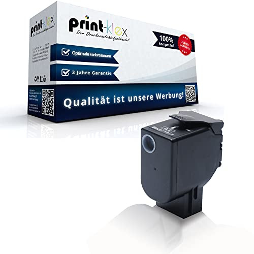 Print-Klex Alternative Toner Kompatibel für Lexmark MC 2325 Series MC 2325 adw MC 2425 Series MC 2425 adw MC 2535 Series MC 2535 adwe MC 2640 Series MC 2640 adwe C2320K0 BK Schwarz-Office Plus Serie