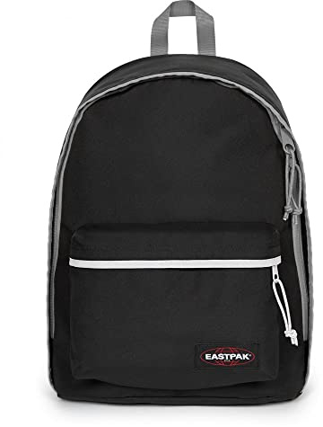 Eastpak Out of Office Rucksack, 44 cm, 27 L, Kontrast Grey White (Schwarz)