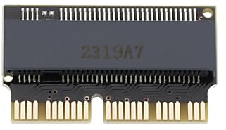 eMagTech NGFF M.2 nVME SSD Adapter Card Compatible with MacBook Air A1465 A1466 (Year 2013-2016) Compatible with Mac PRO (Late 2013-2015 Year) 22.3x13.2mm