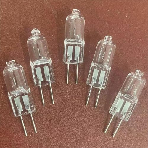 WYLIELAMSH Halogenstrahler 5PCS G4 Halogenlampe Mechanische Arbeits Halogen Glühbirne G4,12V 5W