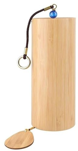 MAGAUSVZVK Klangspiel Wasser, Handbetriebenes Windspiel mit Bambussaiten, for Yoga Meditation Garten (Spring F Chord)(Winter G Chord)