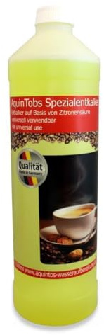 Flüssigentkalker Universalentkalker Entkalker Korrosionsschutz für Kaffeevollautomaten, Kaffeemaschinen, Dampfgarer, Bügelsysteme uvm. 1000ml