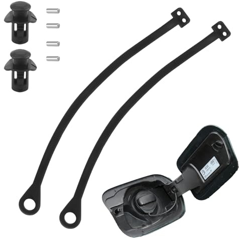 2er Set tankdeckel halteband,Tankdeckelleitung,Tankdeckel Halteband für VW&Audi,für VW Audi Passat SEAT Skoda Cupra,Auto Kraftstofftankdecke Linie,Kraftstofftankdeckel,Kraftstoffkappe Gummihalterband