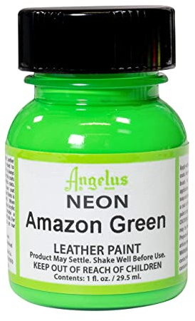 Angelus Acryl Lederfarbe Neon Amazon Green 29,5ml