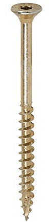 TIMCO C2 Clamp-Fix Multi-Purpose Premium Screws - TX - Double Countersunk - Yellow - 5.0 x 70 - Box of 200