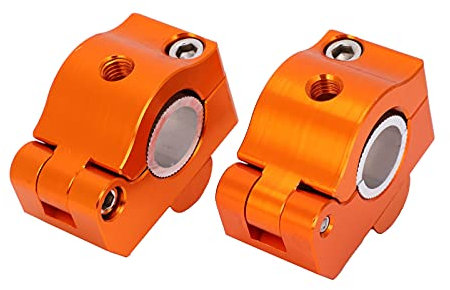 Accesorios universales de refuerzo de bloque de prensa de manillar de 22 mm con orificio de expansión de 0,4 pulgadas para motocicleta ATV