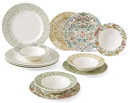Spode Morris & Co 12 Piece Dinner Set