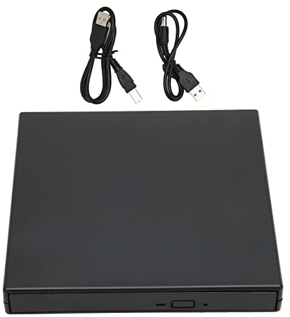 Mycket Kompatibel Extern DVD-enhet, USB 2.0 CD DVD-brännare för Bärbar Dator AIO, USB-ström, Slagtålig