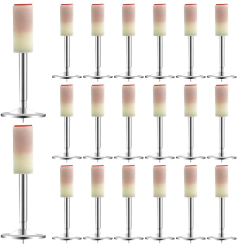 200 Pcs Nägel für Nagelpistole 7,3 mm, Nägel für Pistolen Runde Stahl, Manuelle Stahlnägel für Betonwände, Nagelpistolennägel, Mini Nägel für Decken Kabelkanäle Befestigung Installieren, Low Noise