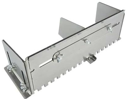 DPFCYBS Llana Dentada Peine para Mortero Nivelador De Azulejos Dispositivo De Ceniza Plana Azulejo Ajustable Herramienta Niveladora De Baldosas(Size:Ángulo Oblicuo,Color:300-600mm)