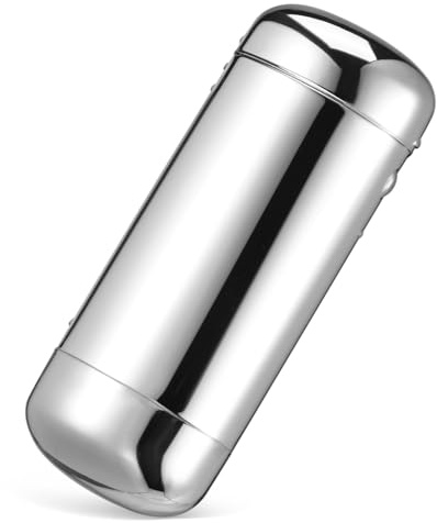 JEWEDECO Étuis à Lunettes Élégants en Métal Argenté, Boîtier Rigide Fin et Compact avec Intérieur Moelleux, pour Femmes et Hommes, Protection Sécurisée et Usage Polyvalent