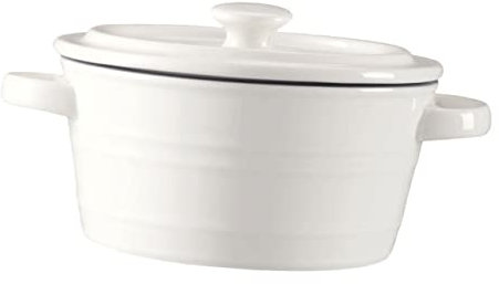 PRETYZOOM Elegante Binaurale Keramik Schüssel Set 6 Zoll Dessert Salat Schüssel Deckel für Nudeln Obst Salat und