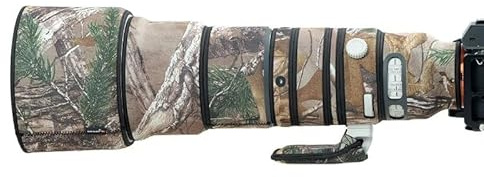 XCOAT Waterproof Camouflage Lens Cover for Sony FE 400-800 F6.3-8 G OSS, Camera Camouflage Rain Covers, Lens Protective Sleeve, Suit for Wildlife and Sports Photography (Jungle Camouflage)