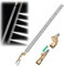 Portable Radiator Cleaning Wand,Radiator Water Cleaner Wands,Car Water Tank Cleaning Tool 60cm Rod + Air Pipe Quick Connector + Gasket,Radiator Pressure Washer Tool Fit for Household Cars,Trucks,RV